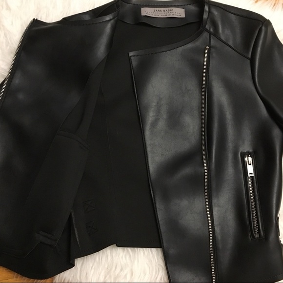 Faux leather jacket - Picture 6 of 6